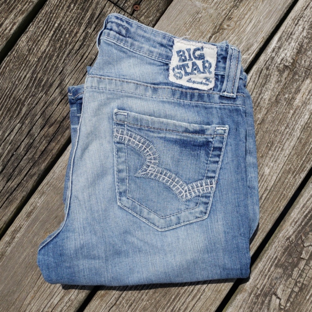 Big Star Maddie Mid Rise Long Jeans